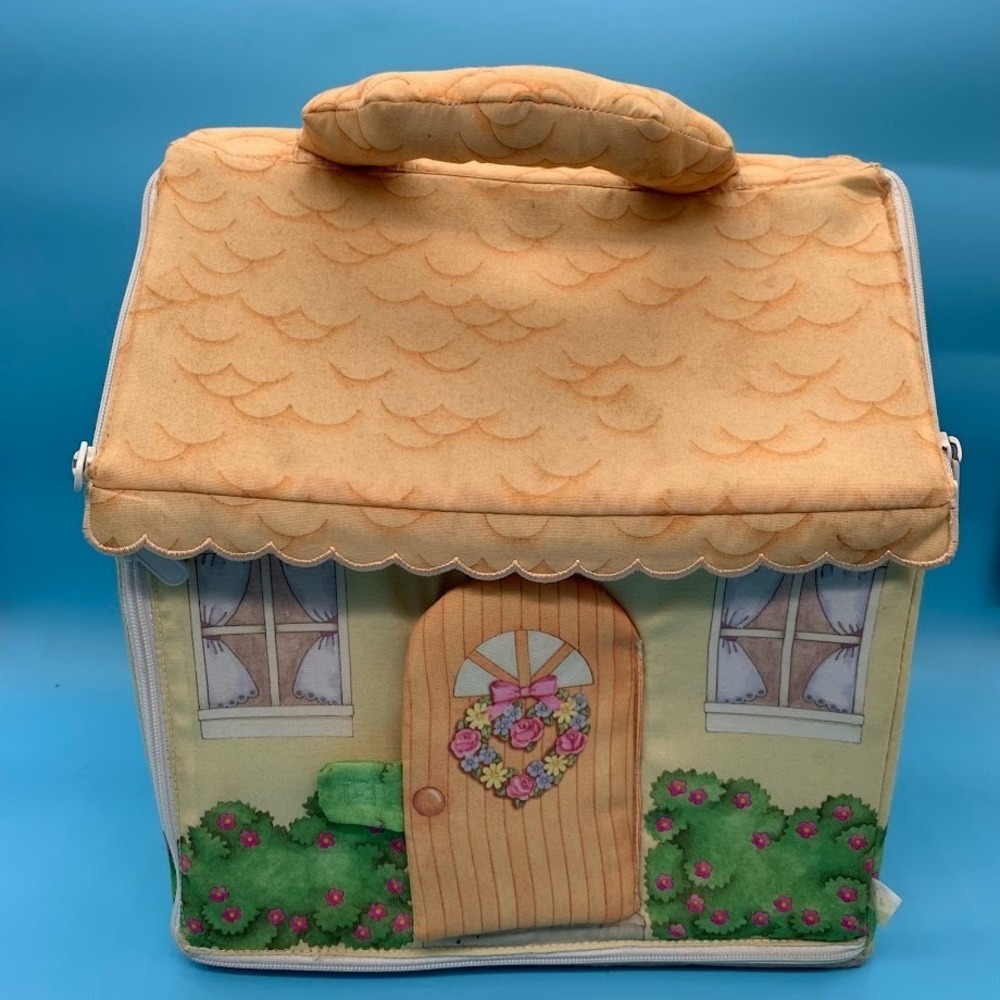 Vintage American Girl Bitty Baby Bunch Fabric Doll House Cottage Retired
